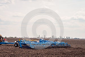 Soil plow for preparation for planting