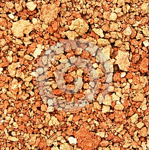 Soil texture as background