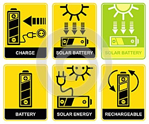 Solar battery, charge, recharge