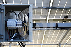 Solar battery management system. Controller of power, charge of the solar panels. Solar tracker