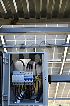 Solar battery management system. Controller of power, charge of the solar panels. Solar tracker