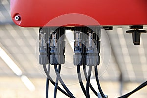 Solar battery management system. Controller of power, charge of the solar panels. Solar tracker