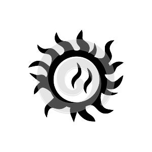 Solar blaze icon