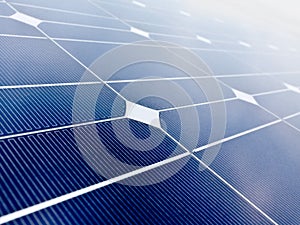 Solar cell battery panel background