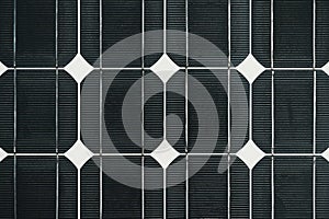 Solar cell battery panel detail