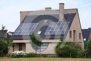 Solar cell house