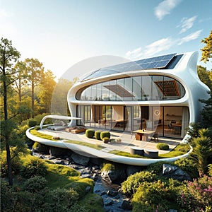 Solar cell house