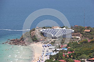 Solar Cell at Larn Island, Pattaya, Thailand