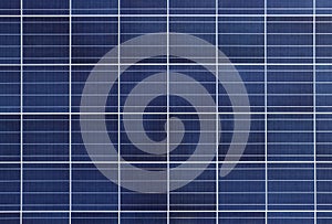 Solar Cell Panel Background and Texture