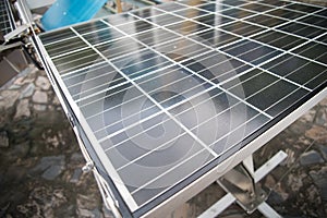 Solar cell ,solar power photo voltaic panel renewable electric energy sun