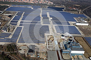 Solar collector field