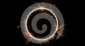 Solar Eclipse Phenomenon in Space