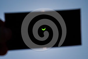 Solar eclipse in Poland