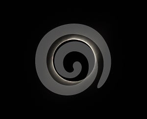 Solar Eclipse at Totality Seen From Vacuna Chile on July 2, 2019