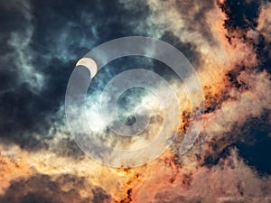 Solar eclipses the end of the year 2019