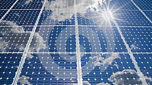 Solar energy background