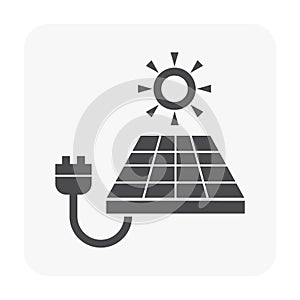 Solar energy icon