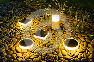 Solar energy lawn light Garden lamp Camping lamp