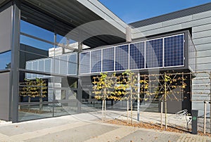 Solar energy on office building