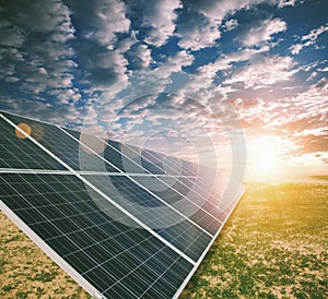 Slnečné energia panely 