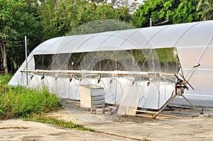 A solar energy plant for drying product