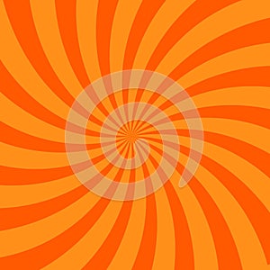 Solar explosion sun burst effect orange background