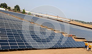 Solar Farm Under Construction 2