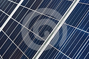 Solar hot water panel cell surface as abstract background