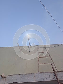 Automatic Solar light used on terrace