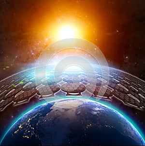 Solar mirrors and solar geoengineering, how to artificially cool the Earth photo