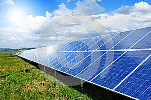 Solar panel photo