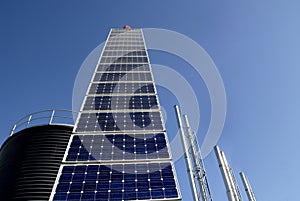 Solar panel photo