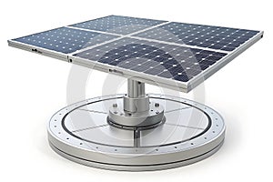 Solar Panel on Adjustable Mounting System