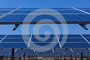 Solar panel, alternative electricity source - concept of sustainable resources, And this is a new system that can generate