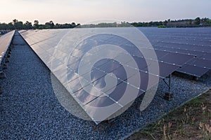 Solar panel, alternative electricity source - concept of sustainable resources, And this is the solar panel mono type
