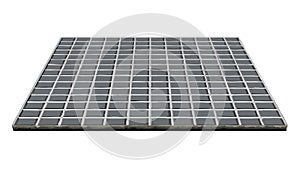 Solar Panel Array Energy Grid Vector, vector design Generative AI