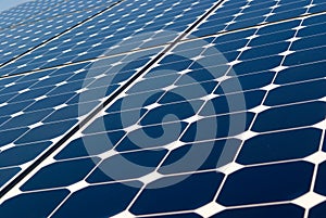 Solar panel background