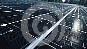 solar panel close up detail