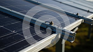 Solar Panel Close-Up