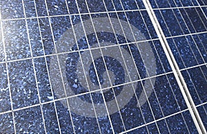 Solar panel detail