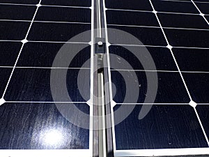 solar panel detail close up