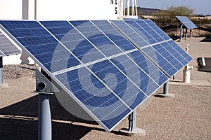 Solar Panel Energy Collector Farm photo