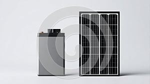 solar panel and energy storage battery
