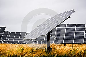 Solar Panel Farm in Country