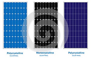 Solar Panel, green energy and renewable concept