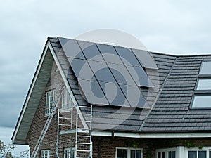 Solar panel for green, environmentally friendly energy