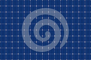 Solar panel grid seamless pattern. Sun electric battery texture. Solar cell pattern. Sun energy battery panel seamless