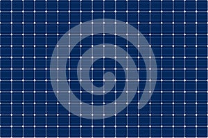 Solar panel grid seamless pattern. Sun electric battery texture. Solar cell pattern. Sun energy battery panel seamless
