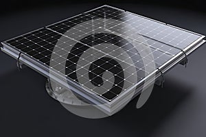 Solar Panel Isolated. 3D rendering