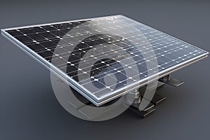 Solar Panel Isolated. 3D rendering